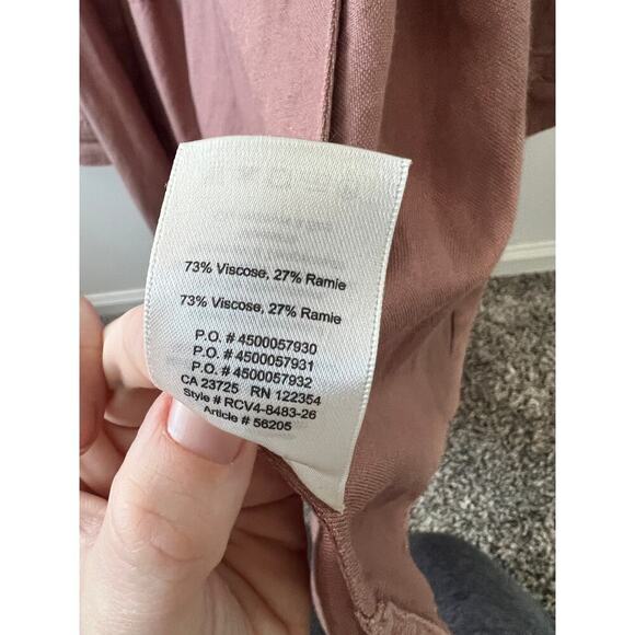 Wilfred Aritizia hidden button down dress women's size small - Picture 6 of 6